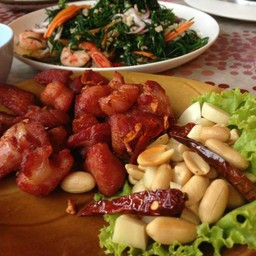 แหนมซีกโครงทอด