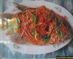 ปลาแรดราดพริก