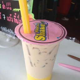 ชานมสตอเบอร์รี่ พุดดิ้งไขา