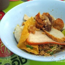 บะหมี่แห้งต้มยำ