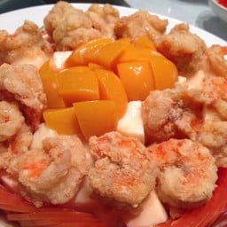 กุ้งทอดครีมสลัด