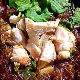 เนื้อปูอบวุ้นเส้น