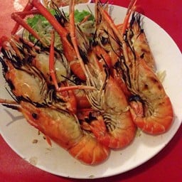 กุ้งเผา ร้านอาหารเพสไทม์ พระราม5