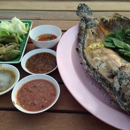 ปลาช่อนเผาเกลือ250