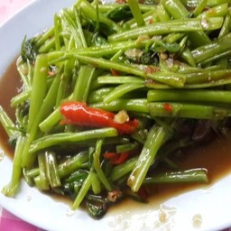 ผัดผักบุ้งไฟแดง