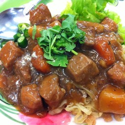 บะหมี่หน้าไก่