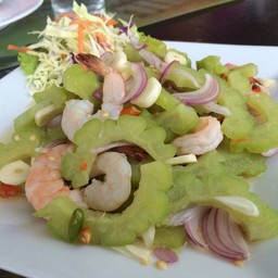 ยอดมะระกุ้งสด