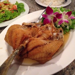ปลากระพงทอดน้ำปลา อร่อยสุดๆในสามโลก!!!!