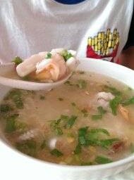 ข้าวต้มทะเลรวม ตักไปเจอฝอยขัดหม้อ อุ๊ยยย