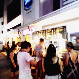 a lot of people, but finally realy best crepes 
