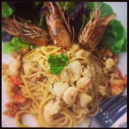 Lobster Sauce Spaghetti