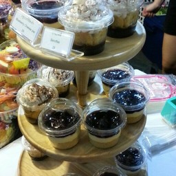 บาน็อฟฟี่ , บลูเบอรี่ชีสเค้ก 