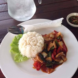 ผัดพริกเผาหมู