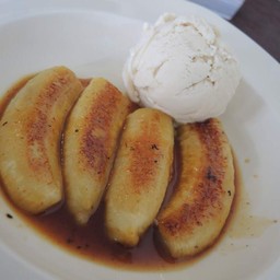 กล้วยหอมทอดซอสน้ำส้มติมวานิลลา 90-