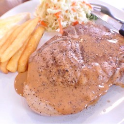 พอร์คช๊อปพริกไทยดำ เนื้อนุ่ม