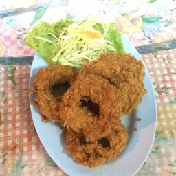 ทอดมันกุ้ง. ก้ง. 100. %. อร่อยเว่อ