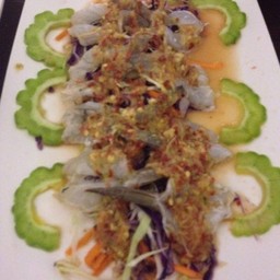 กุ้งแช่น้ำปลา