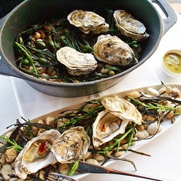 Steamed Tsarskaya Oysters