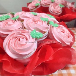 Rose Bouquet Cupcake