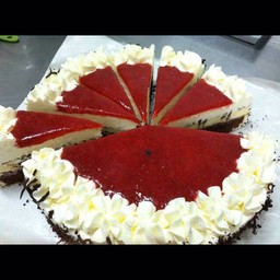 black forest cheese cake