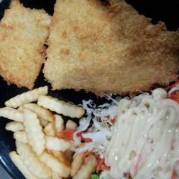 สเต็กปลาทอด