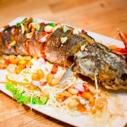 เมี่ยงปลาช่อน : อร่อยจิงรสชาติดีมาก