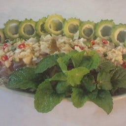 กุ้งแช่น้ำปลา วันนั้นสั่งจานพิเศษ จัดมาซะสวยน่ากินมาก