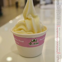 Plain frozen yoghurt