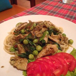 สปาเก็ตตี้เขียวหวาน