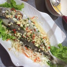 ปลาสำลีนึ่งมะนาว