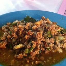 ลาบเป็ด 50 บาท อร่อยแซ่บเว่อร์ ตั้องสั่ง 2 จาน