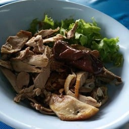 บะหมี่แห้งเป้ดหั่น