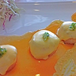 หอยเชลล์อบชีส