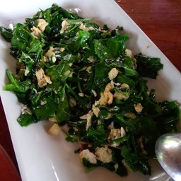 ผักเมียงผัดไข่