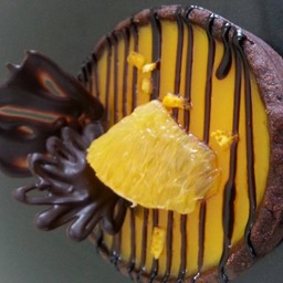 Mandarin Light Cream And Chocolate Sablee 