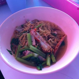 บะหมี่หมูแดง แห้ง