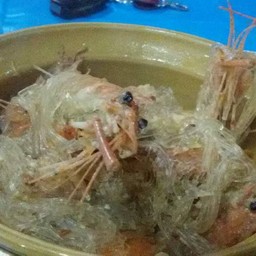 ดูสภาพกุ้งอบวุ้นเส้น เสริฟมาแบบเนี้ย ในราคา 200 บาท