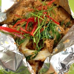 ห่อหมกทะเลมะพร้าวอ่อน