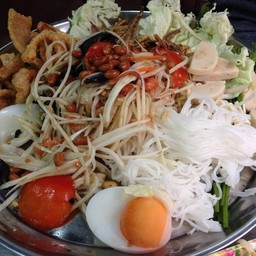 ส้มตำถาด