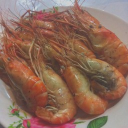 กุ้งเผา