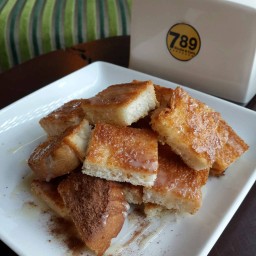 ปังปิ้งภูเขาไฟ & เนยนม