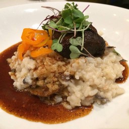Short Rib With Truffle Risotto