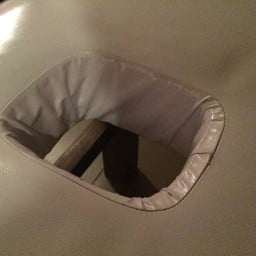 ช่องเล็กมากกก ควรมีผ้ามารองเป็นตัว U ให้หน่อย เพราะเบาะมันแข็งมาก