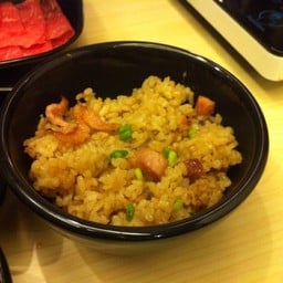 ข้าวผัดกระเทียมเบคอน