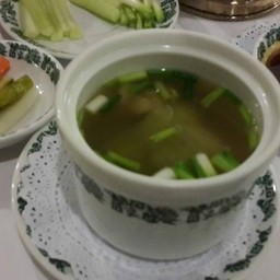 2.ต้มผักดองเป็ด (นำมาจากตัวเป็ดปักกิ่ง)