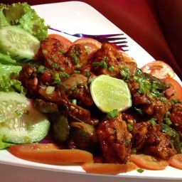 Chicken Chili (ไก่ผัดซอสสไปซี่อินเดียสไตล์)