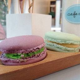 Two Macarons.