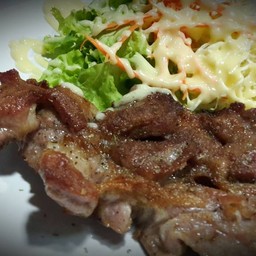 สเต็กหมูสันคอ...สเต็กสายพันธุ์ไทย