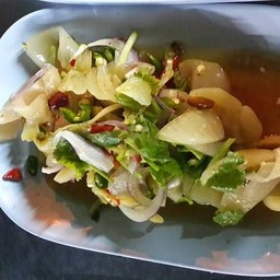 ยำผักกาดดองเจ@ครัวลูกกอล์ฟ