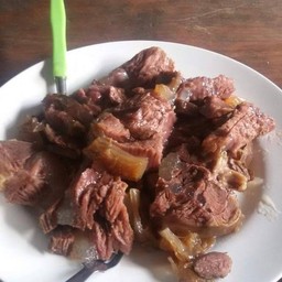 จิ้นนึ่ง (เนื้อเอ็นแก้วนึ่ง)